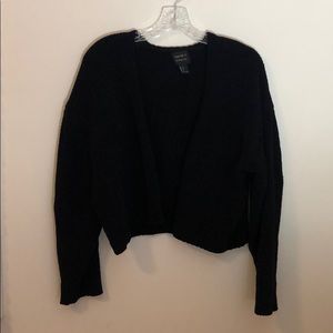 Black Forever 21 sweater cardigan